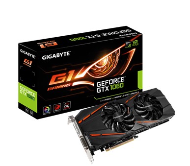 GIGABYTE 1060 6GB G1 GAMING