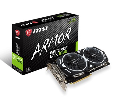 MSI ARMOR GTX 1080 8GB