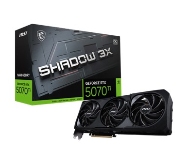 MSI GeForce RTX 5070 Ti 16G SHADOW 3X OC