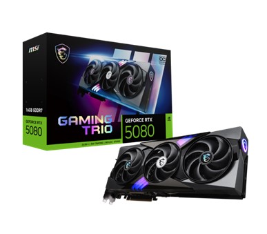 MSI GeForce RTX 5080 16G GAMING TRIO