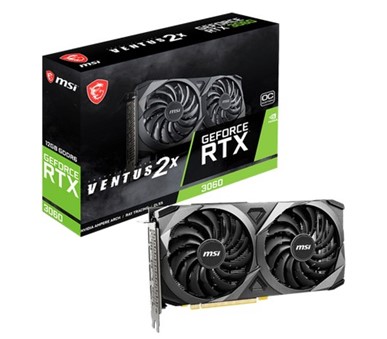 MSI GeForce RTX 3060 VENTUS 2X 12G OC
