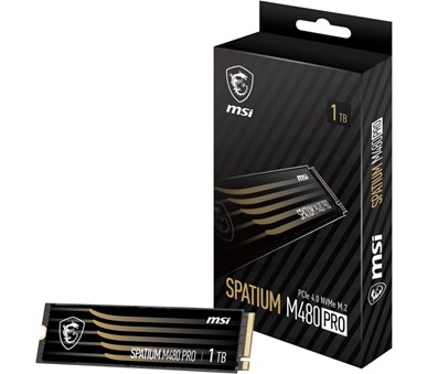 MSI SPATIUM M480 PRO PCIe 4.0 NVMe M.2 1TB