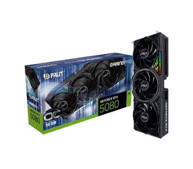 Palit RTX5080 GAMINGPRO 16GB GDDR7 256bit 3-DP HDMI