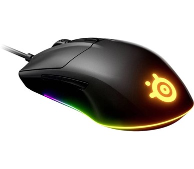 SteelSeries Mouse Rival 3, RGB, WL/BT, black
